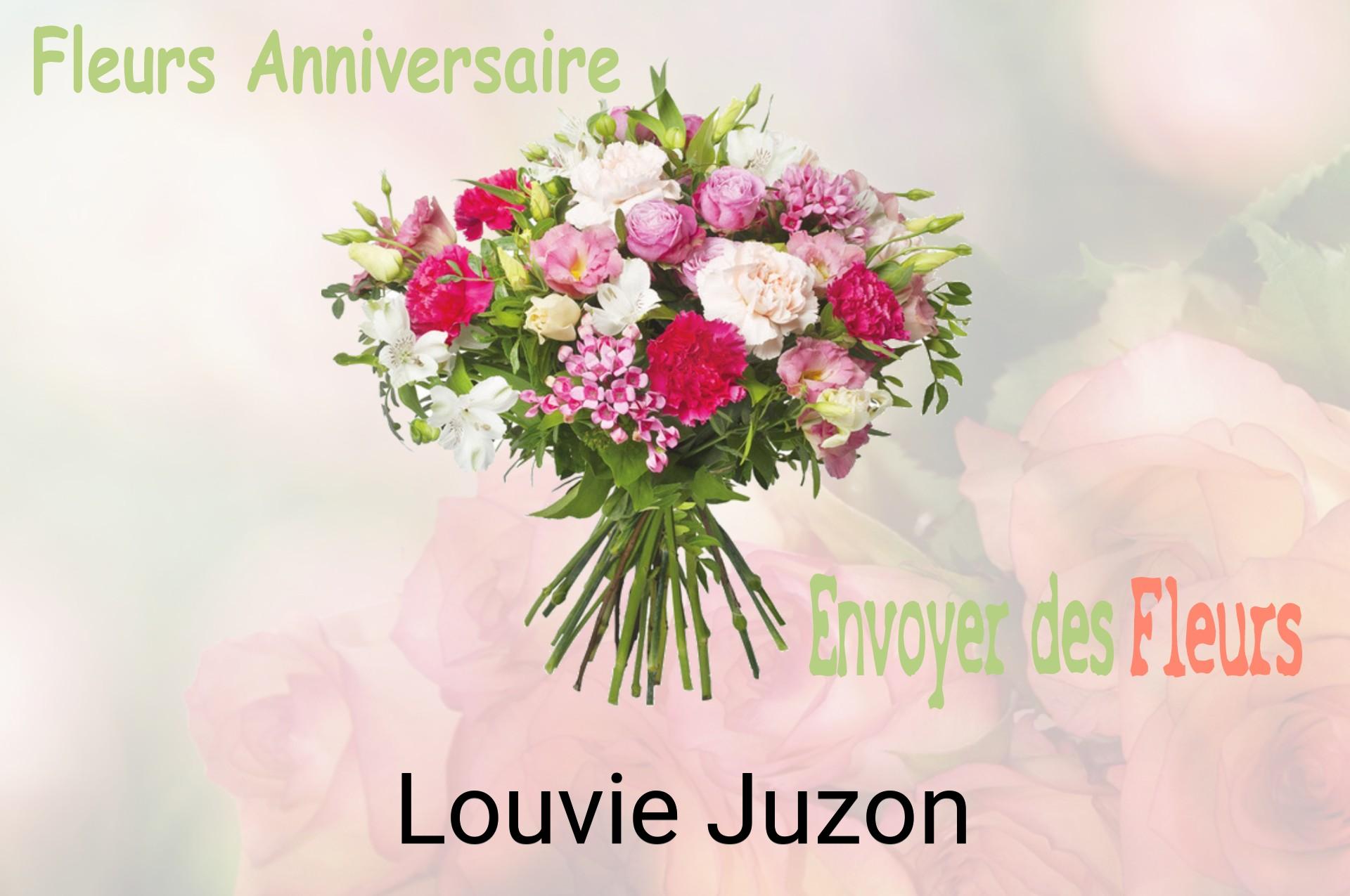 Bouquet de fleurs d’anniversaire livré à Louvie-Juzon