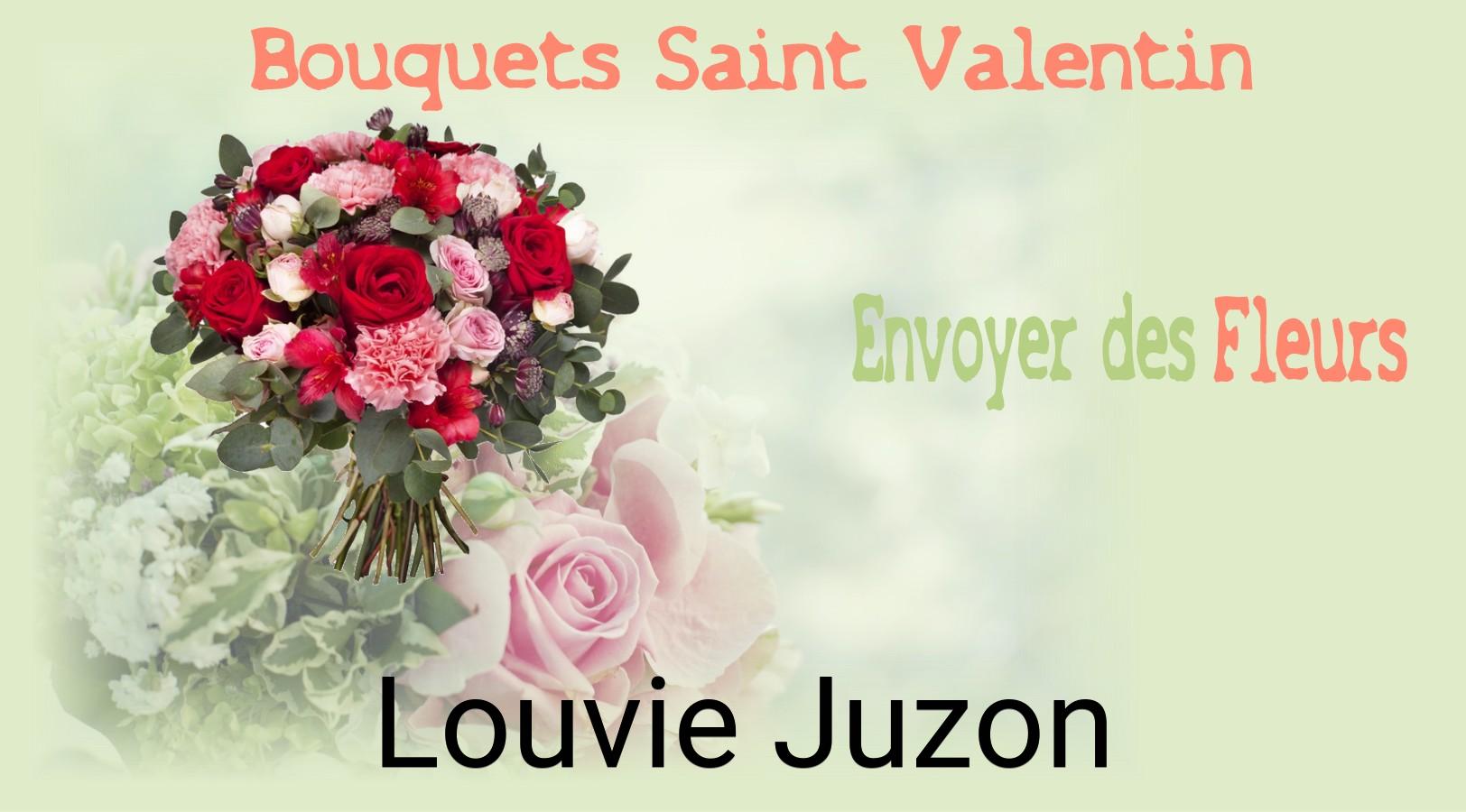 Roses de Saint-Valentin livrées à Louvie-Juzon